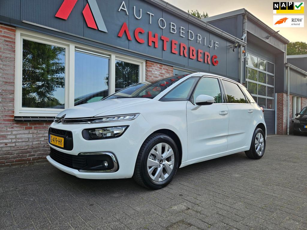 Citroen C4 SpaceTourer 1.2 PureTech Business Trekhaak! Carpl, Voorwielaandrijving, 1199 cc, Wit, Origineel Nederlands