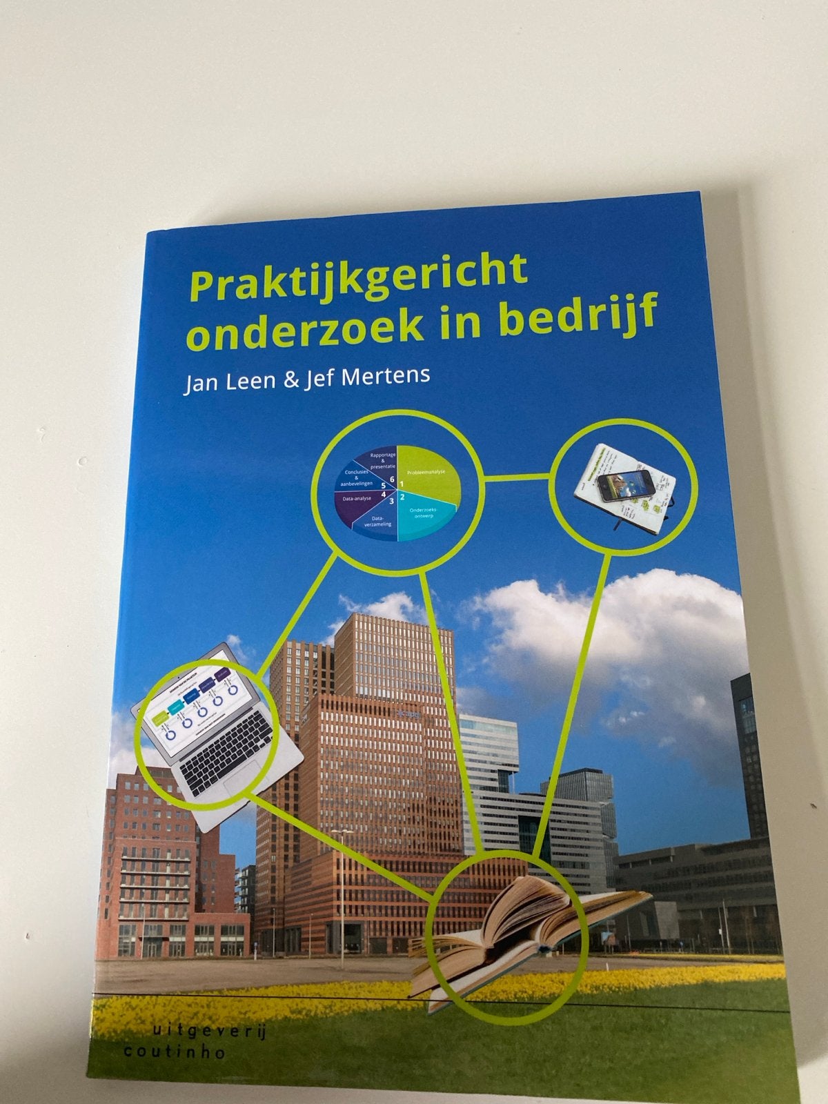 Praktijkgericht onderzoek in bedrijf - Jan Leen & Jef Merten, Boeken, Ophalen, Gamma, Nieuw, HBO