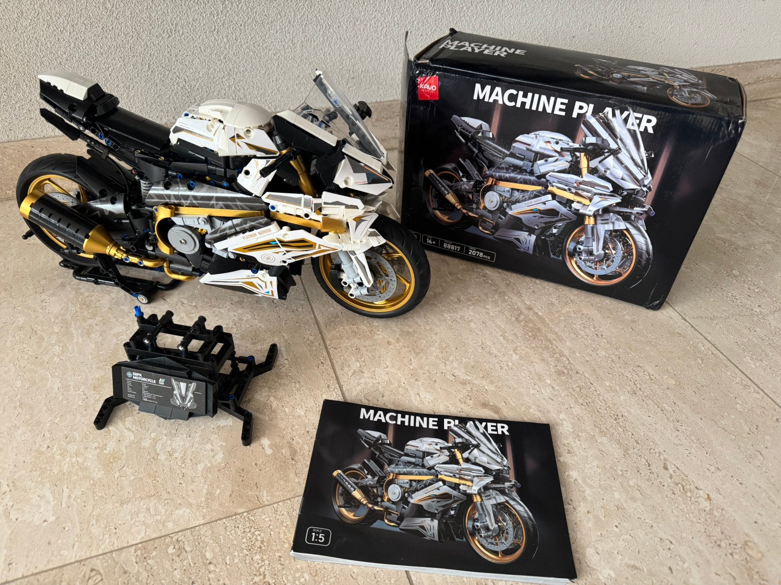 Technic bricks motor, Ophalen of Verzenden, Zo goed als nieuw
