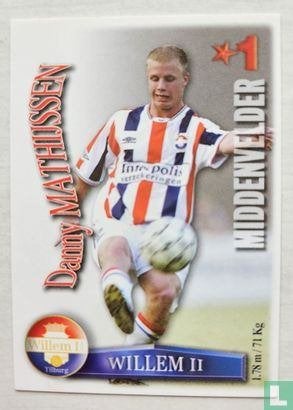 Spelerskaart Willem II - Danny Mathijssen 2003, Verzamelen, Ophalen of Verzenden, Zo goed als nieuw, Willem II, Spelerskaart