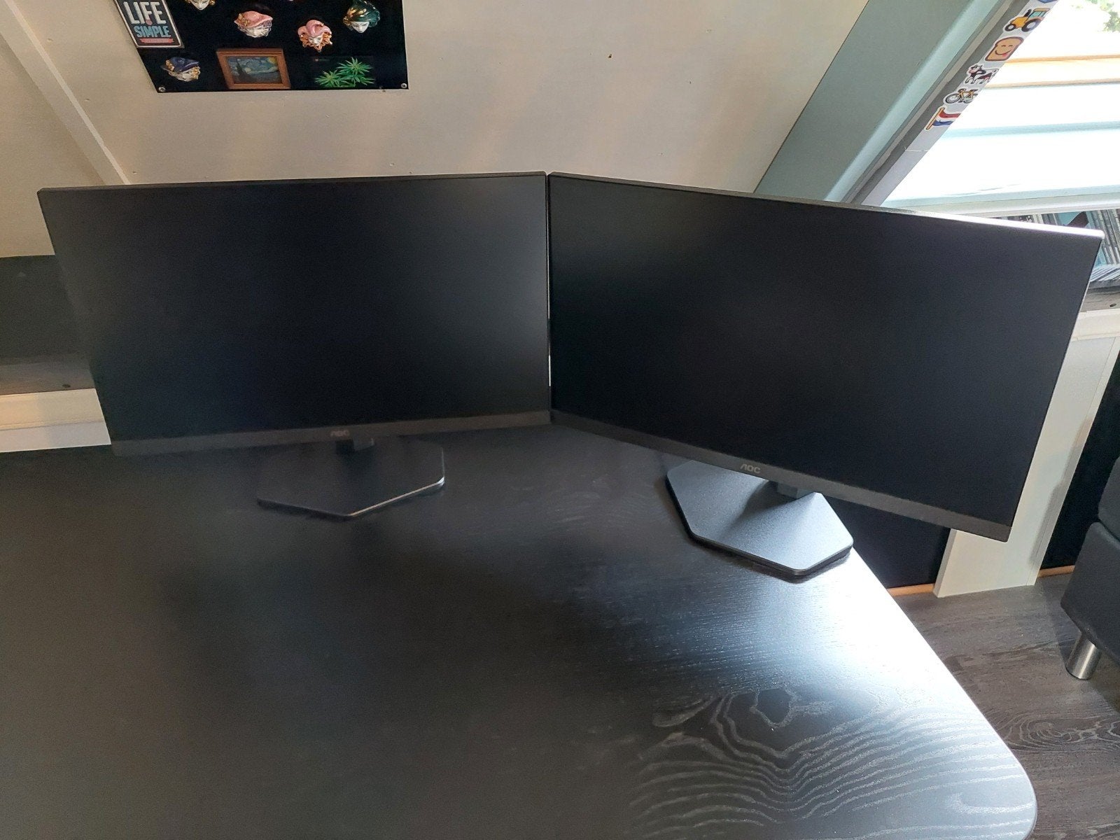 AOC schermen 24 inch, Computers en Software, Monitoren, Ophalen, IPS, In hoogte verstelbaar, Full HD