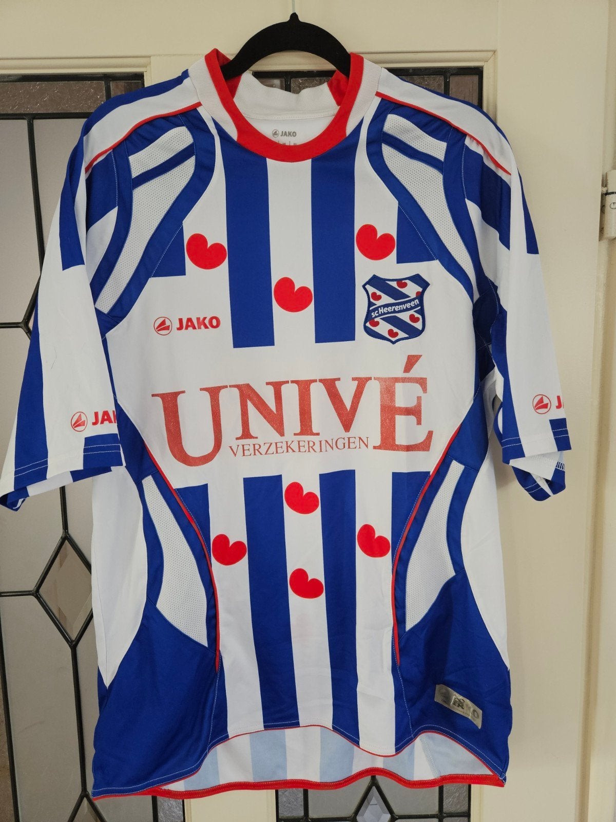 Heerenveen Thuisshirt 2009/10 Jako - Maat L, Sport en Fitness, Ophalen of Verzenden, Shirt