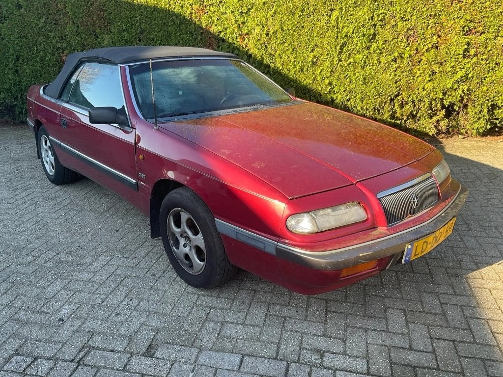 Chrysler Le Baron 3.0 I Conv V6 apk tot 08-2027, Auto's, Chrysler, 136 pk, Zwart, Cabriolet, Leder