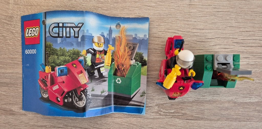 LEGO City Brandweermotor - 60000, Ophalen of Verzenden, Gebruikt