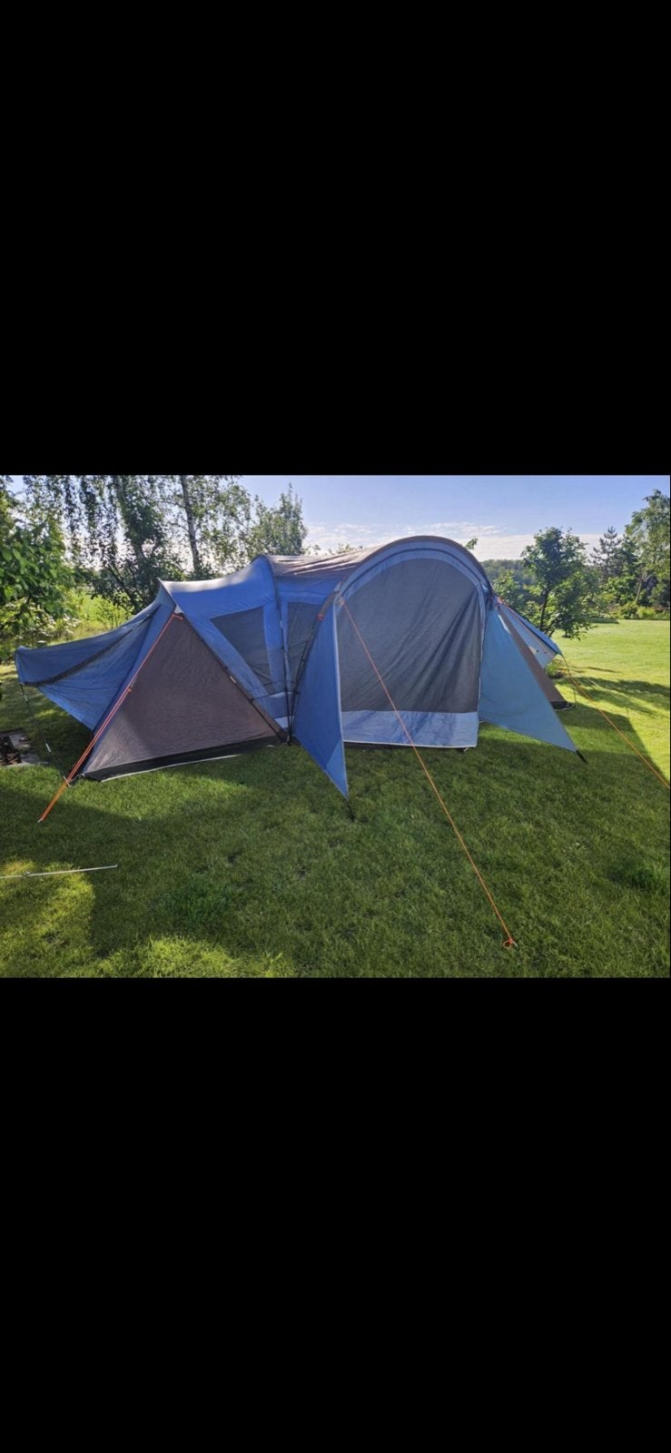 Quechua T4.2 XL Air familietent - 4 persoons, Ophalen, Gebruikt, Tot en met 4
