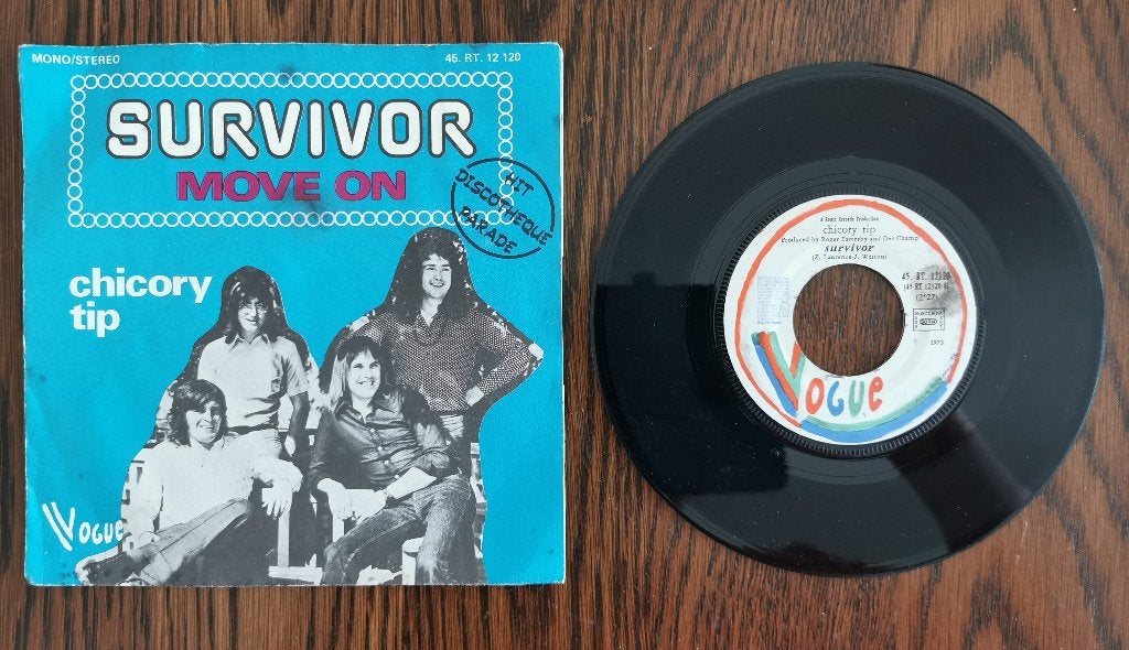 Single Chicory Tip - Survivor, Ophalen of Verzenden, Gebruikt, Pop