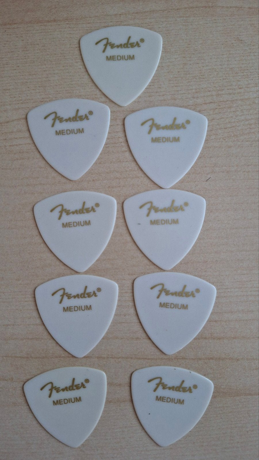 Fender Medium plectrums - 9 stuks, Ophalen of Verzenden, Nieuw, Elektrische gitaar