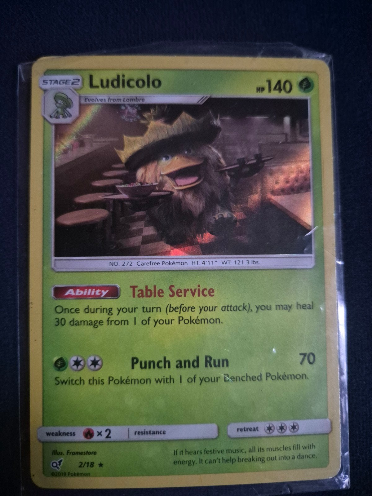 ludicolo 2/15, Ophalen of Verzenden, Gebruikt