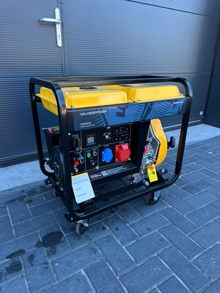 Dieselgenerator 5 kW / Nieuw, Ophalen, Nieuw