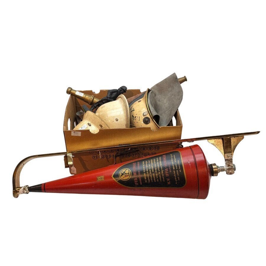 Lot brandweerartikelen, Ophalen of Verzenden