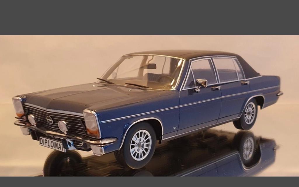 Opel B diplomat MCG 1:18, Hobby en Vrije tijd, Ophalen of Verzenden, Nieuw, Auto, Overige merken