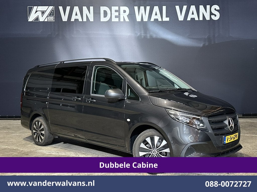 Mercedes-Benz Vito 116 CDI 164pk 9G-Tronic Automaat L2H1 Dub, Auto's, Bestelauto's, Gebruikt, 2500 kg, Bedrijf, Diesel
