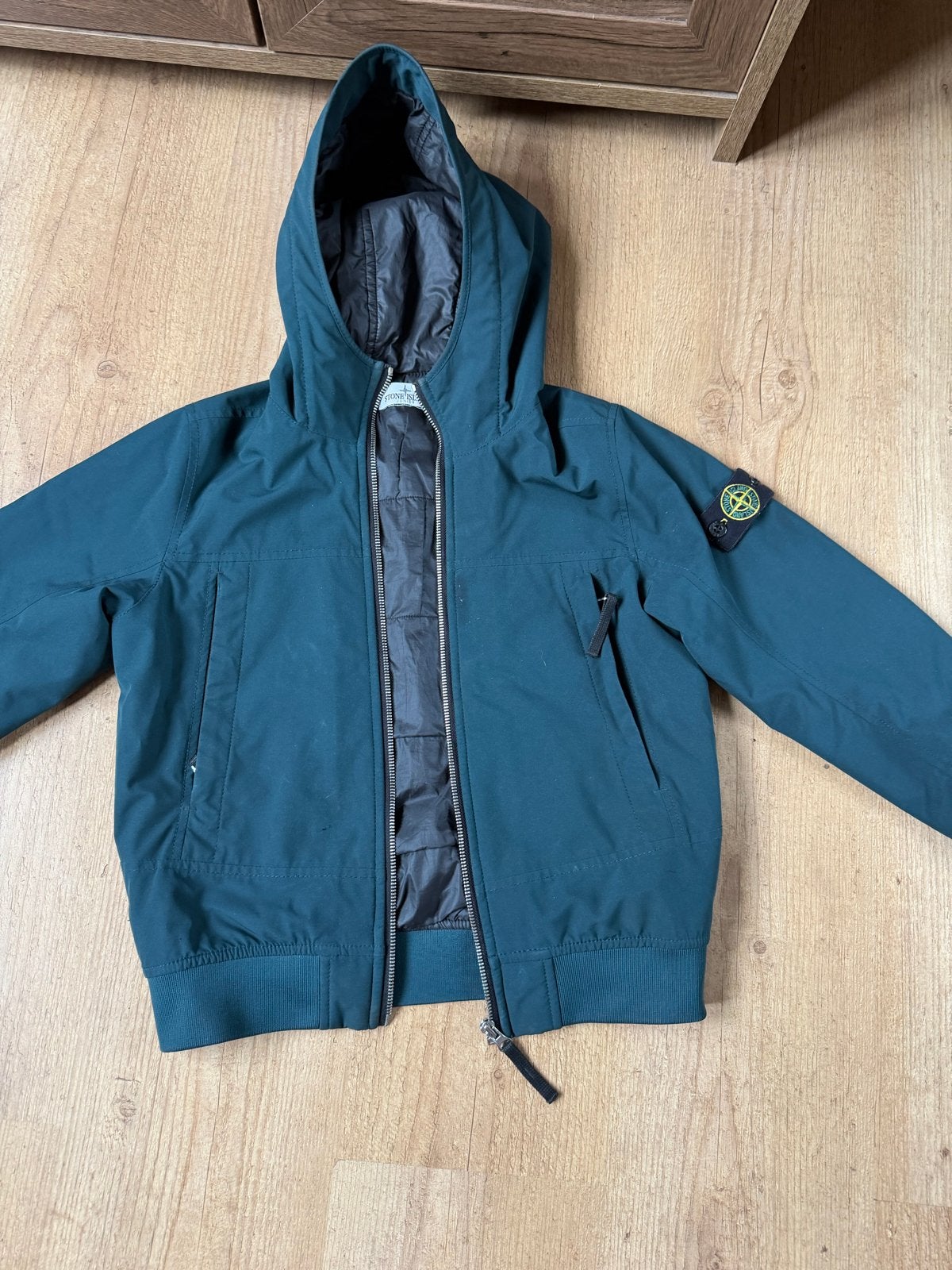 Stone Island jas en 2 truien (Napapijri, Hugo Boss), Ophalen of Verzenden, Gebruikt, Jongen