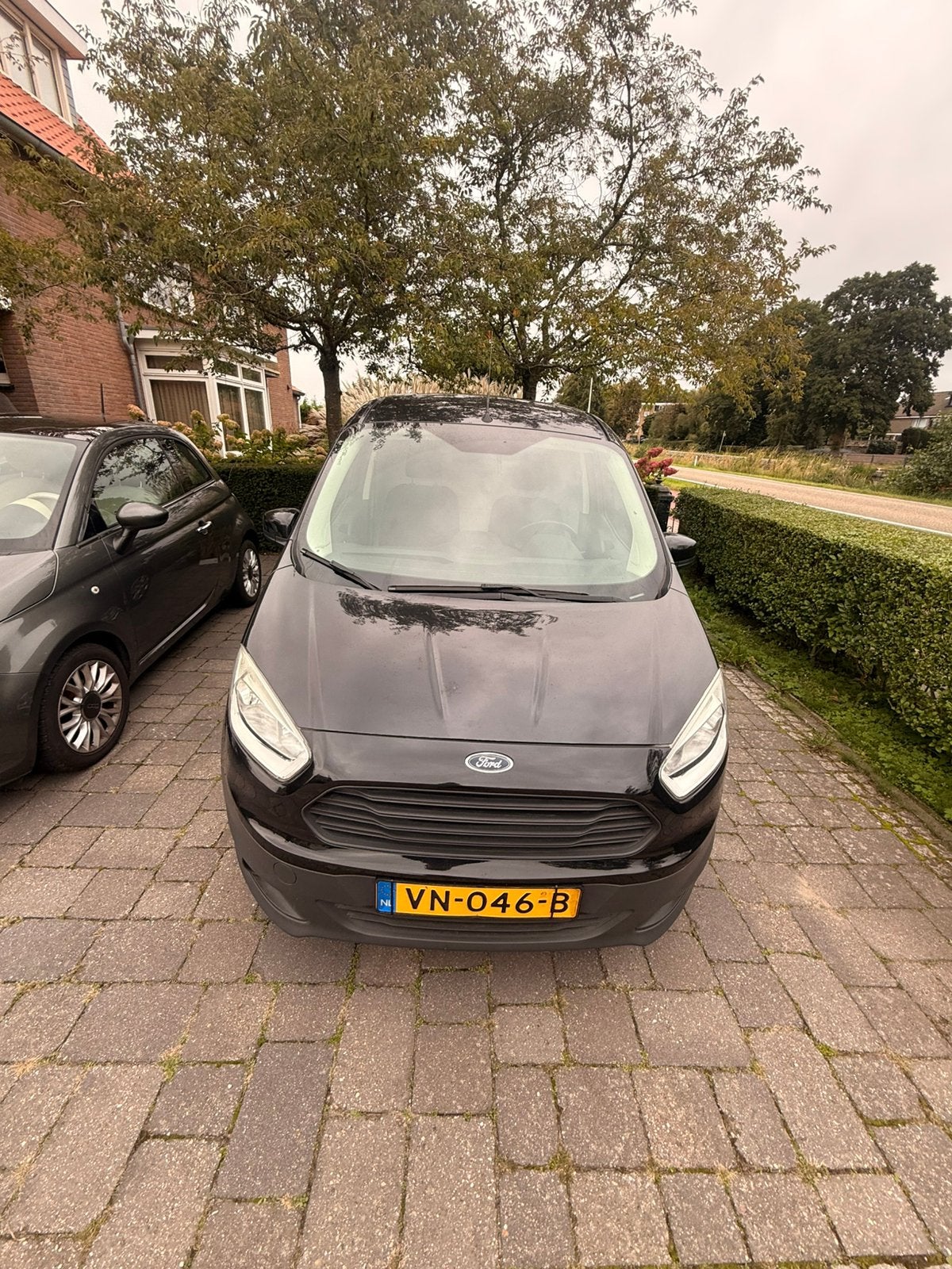 Ford Transit Courier 1.5 Tdci 55KW 2015, Auto's, 74 pk, 4 cilinders, Zwart, Origineel Nederlands