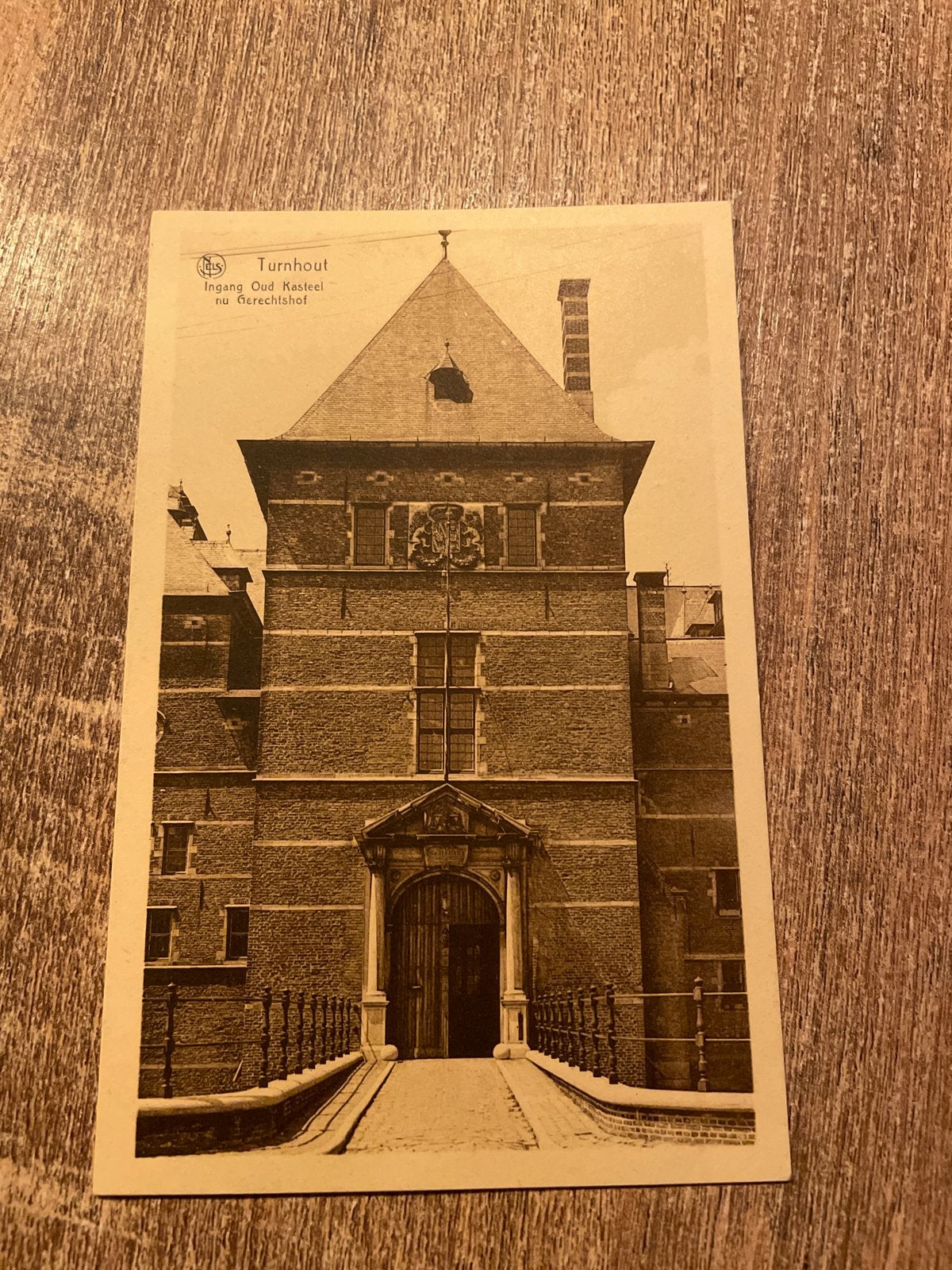 Oude Ansichtkaart Turnhout - Ingang Oud Kasteel, Ophalen of Verzenden, Gelopen, Antwerpen