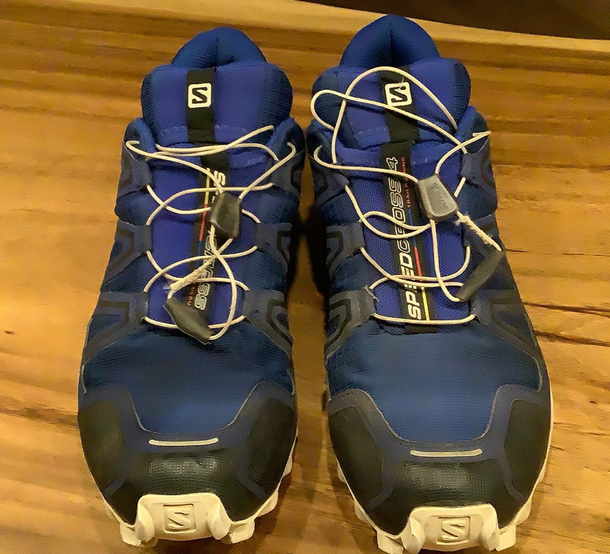 Mooie wandelschoenen blauw Salamon maat 45 1/3, Ophalen of Verzenden, Zo goed als nieuw, Schoenen