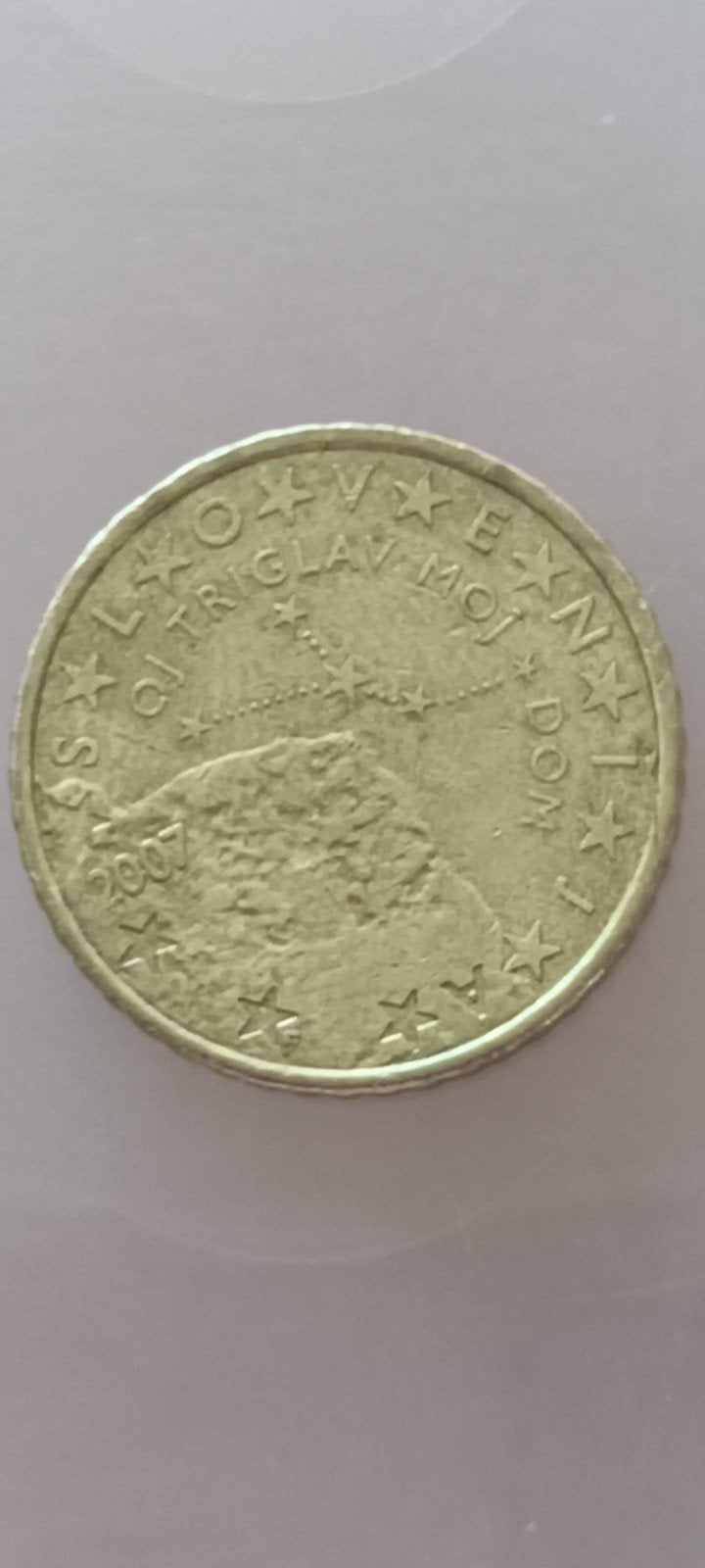 50 eurocent Slovenië 2007, Postzegels en Munten, Munten | Europa | Euromunten, Ophalen of Verzenden, Slovenië, 50 cent, Losse munt