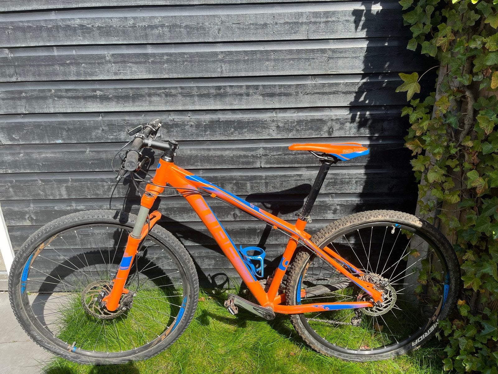 Cube ltd Mountainbike - Oranje/Blauw, Gebruikt, Hardtail, Heren, Schijfrem
