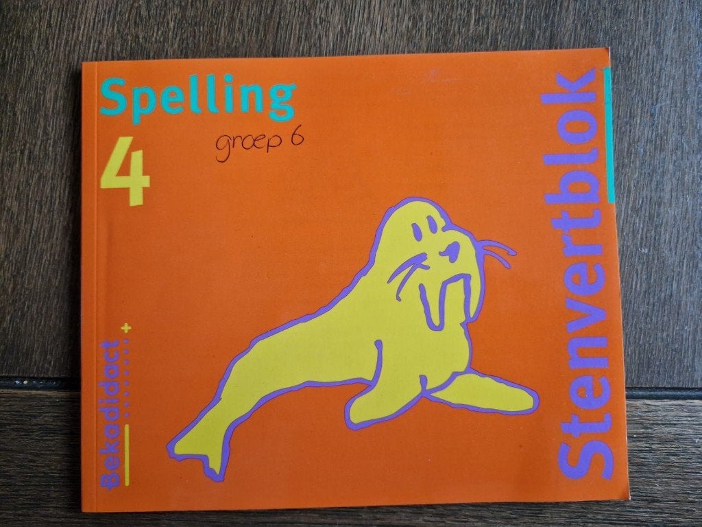 Stenvertblok Spelling 4 – Groep 6 – Bekadidact, Ophalen of Verzenden, Zo goed als nieuw, Overige niveaus, Nederlands