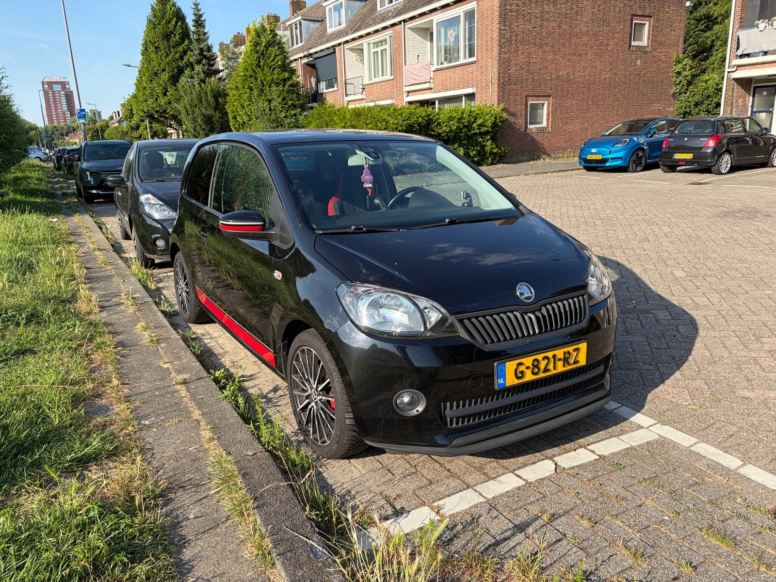 Skoda Citigo Sport 1.0 T 55KW 2013 Zwart, Euro 5, Stof, 74 pk, Zwart