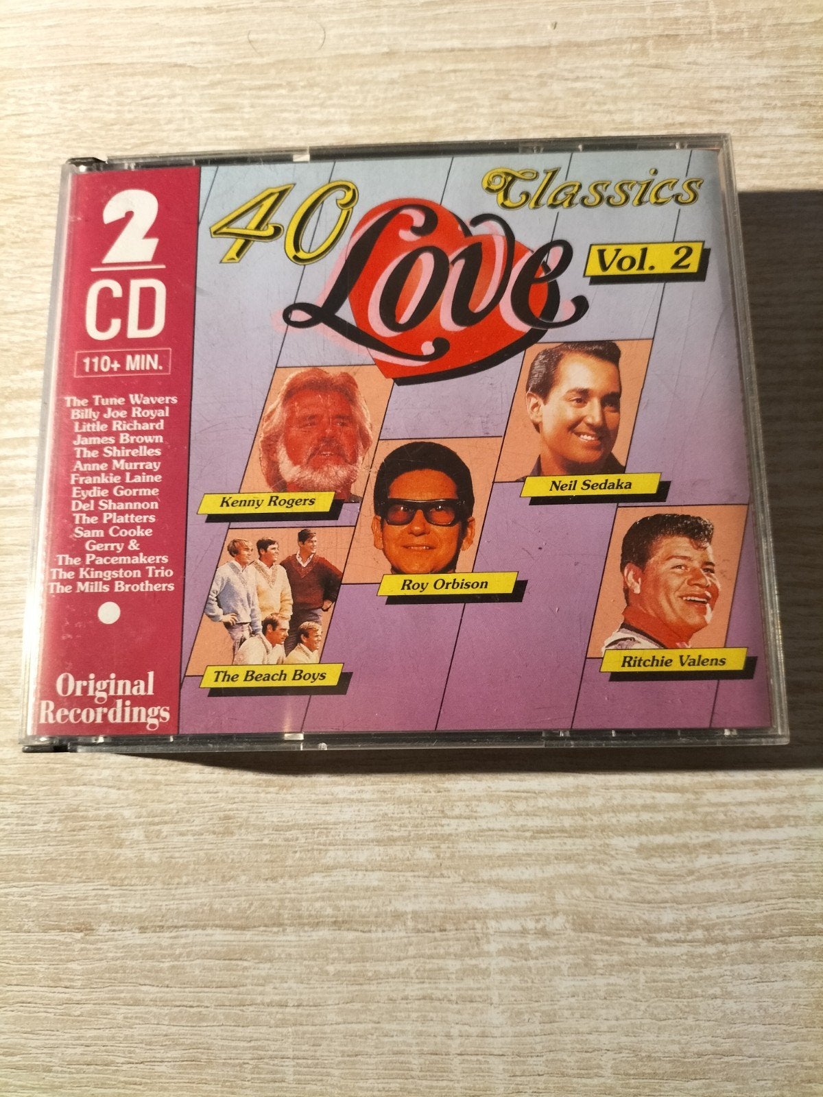 40 love classics vol 2 2 cd box, Ophalen of Verzenden, Pop