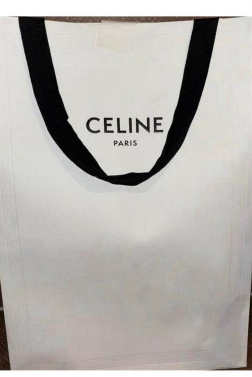 Celine gift bag / shopping bag, Ophalen of Verzenden, Zo goed als nieuw, Wit, Shopper