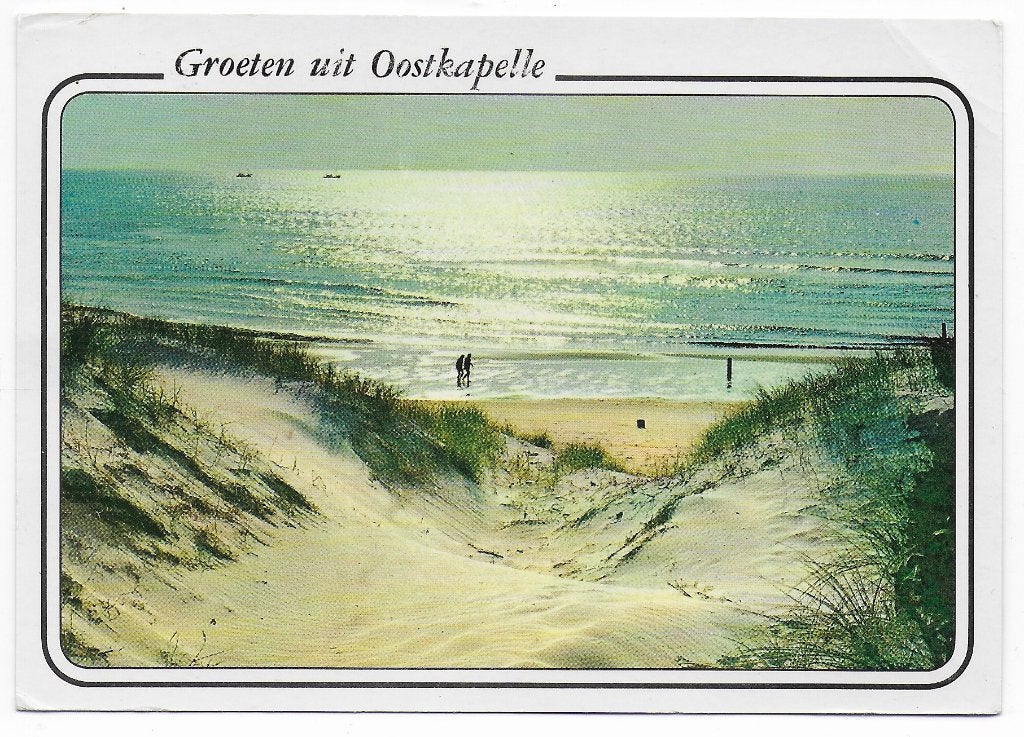 Oostkapelle Gelopen Ansichtkaart ( B5949), Ophalen of Verzenden, 1980 tot heden, Gelopen