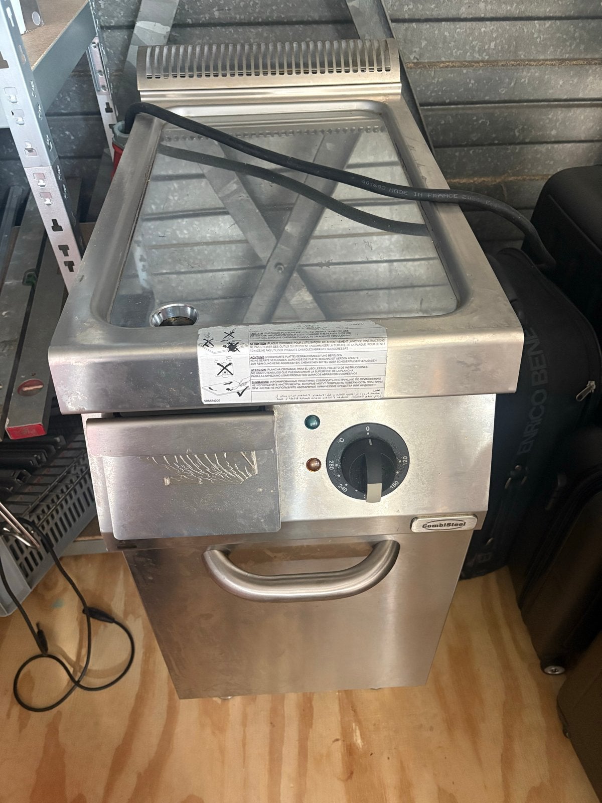 Combisteel bakplaat - Zo goed als nieuw!, Ophalen, Gebruikt, Fornuis, Frituur en Grillen