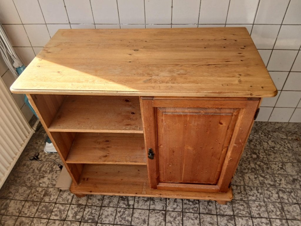Massief grenen commode (opknapper), Ophalen, Gebruikt, 50 tot 70 cm, 100 cm of meer