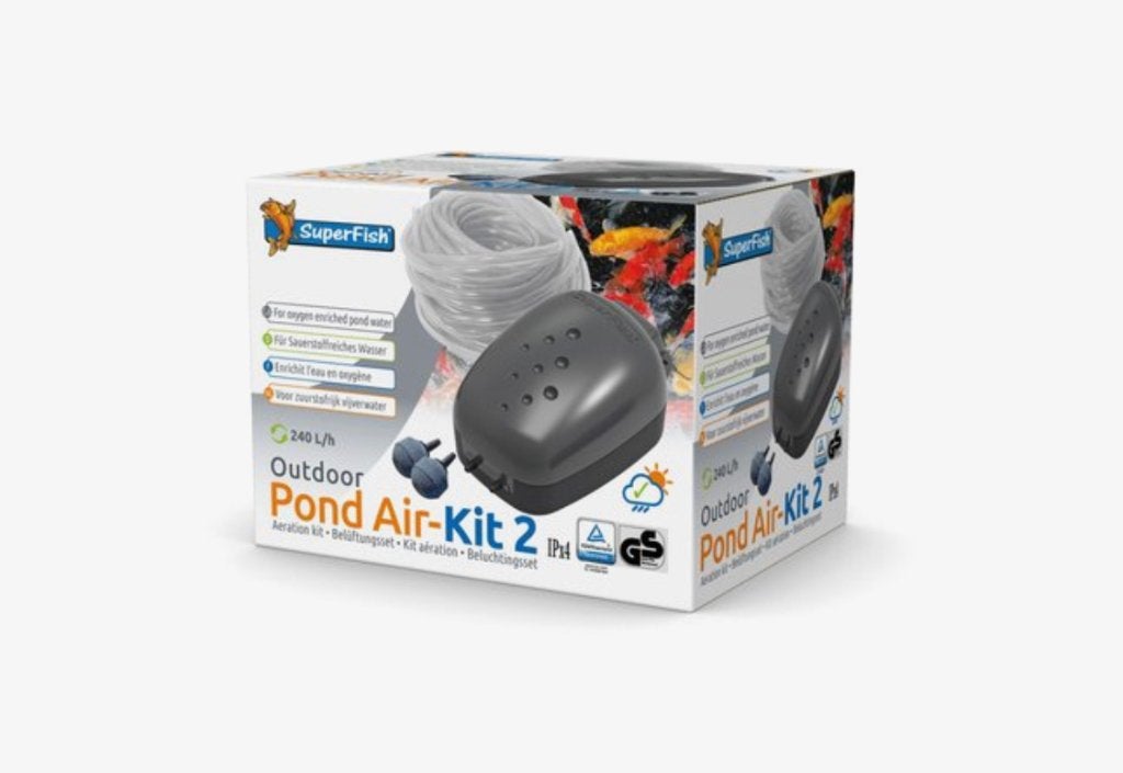 Vijverpomp Pond-Air-Kit 2 SuperFish, Ophalen of Verzenden, Zo goed als nieuw, Vijverpomp