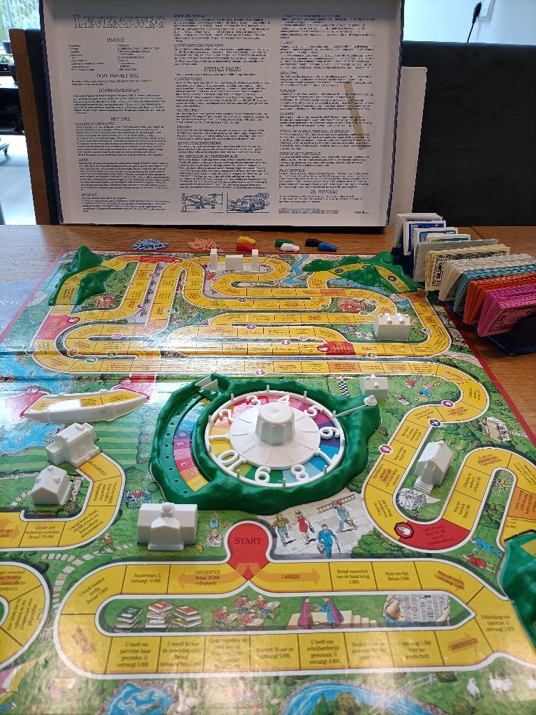 Te Koop: Levensweg, Vijf spelers of meer, Ophalen of Verzenden, Gebruikt, MB Spellen