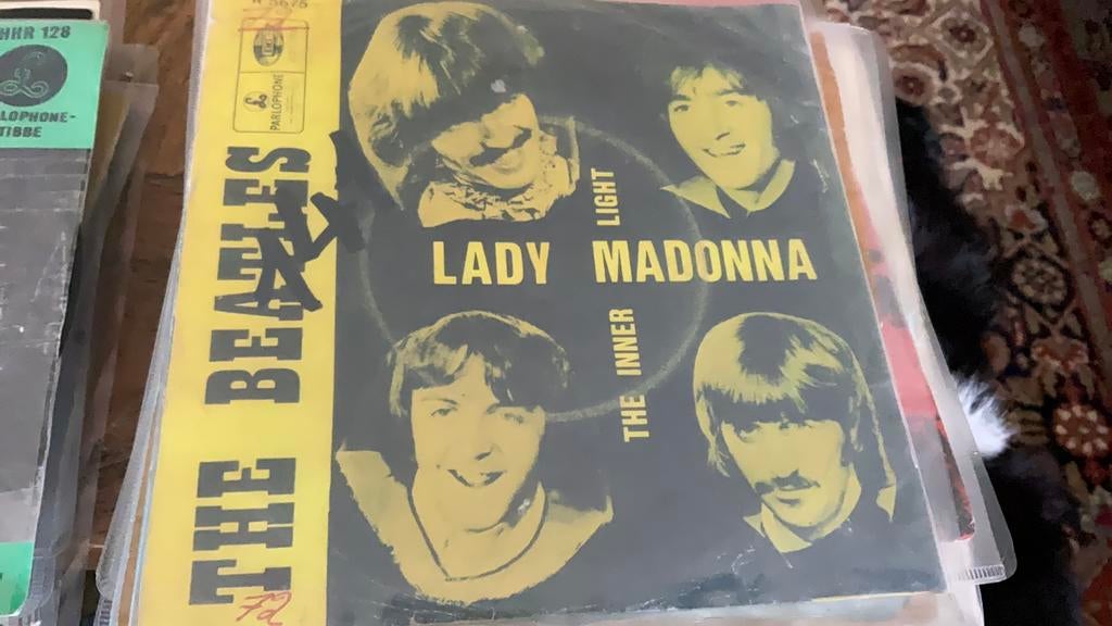 The Beatles. Lady Madonna, Cd's en Dvd's, Vinyl Singles, Ophalen of Verzenden, Zo goed als nieuw, Pop