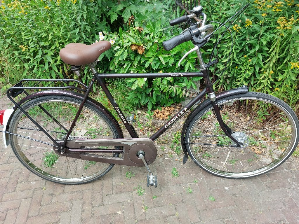 Mooie paarse Gazelle Impala, Ophalen, Gebruikt, Versnellingen, 57 tot 61 cm
