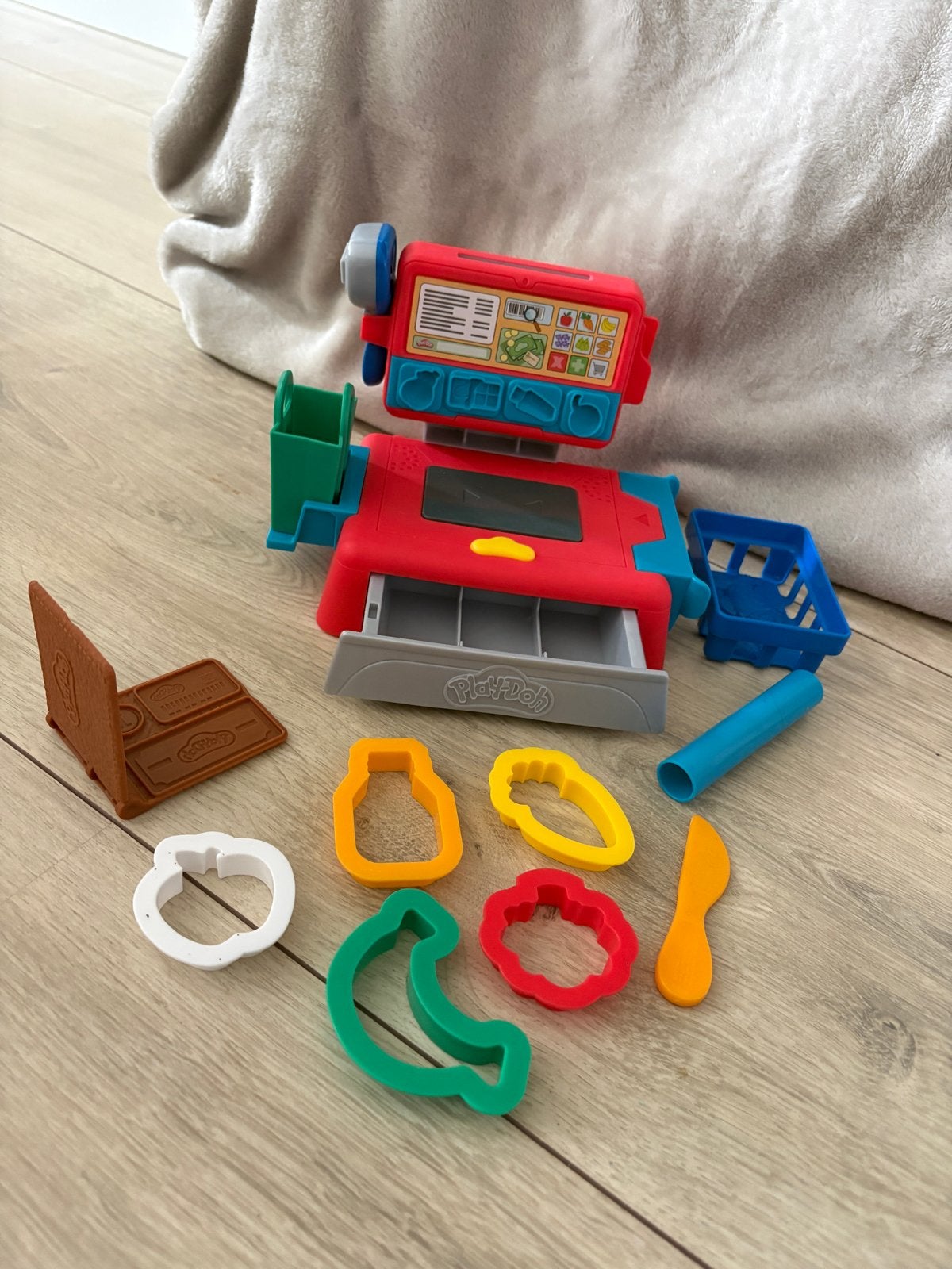 Play-Doh Kassa Speelset met Accessoires, Ophalen of Verzenden, Gebruikt, Knutselen