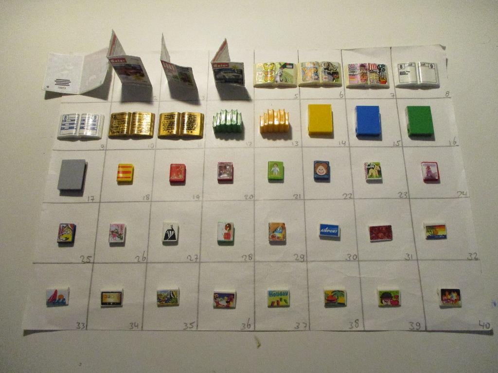playmobil onderdelen kranten/boeken/ordners/kaarten, Ophalen of Verzenden, Zo goed als nieuw, Los playmobil