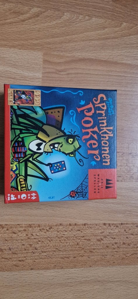 Sprinkhanen poker, Een of twee spelers, Ophalen of Verzenden, Nieuw, 999 Games