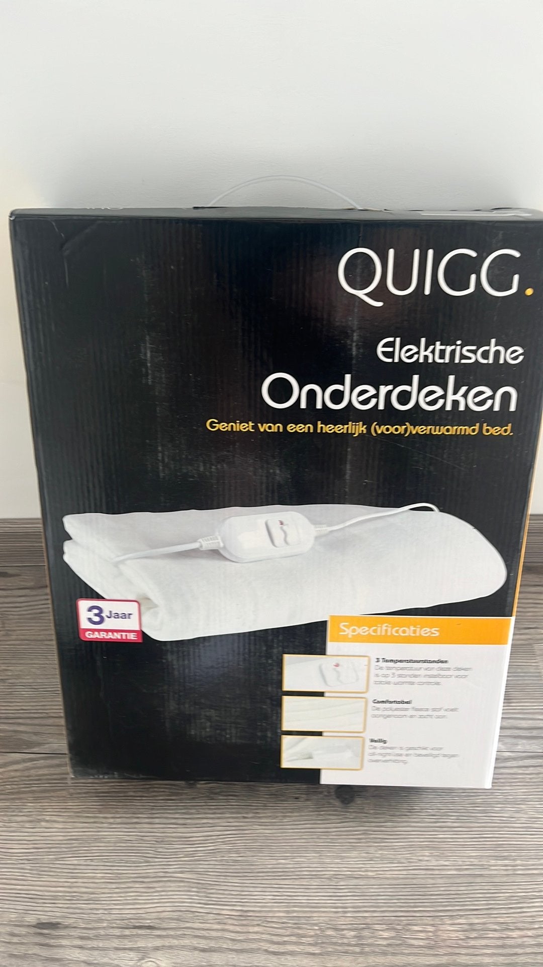 Elektrische deken, Eenpersoons, Wit, Overige typen, Ophalen of Verzenden