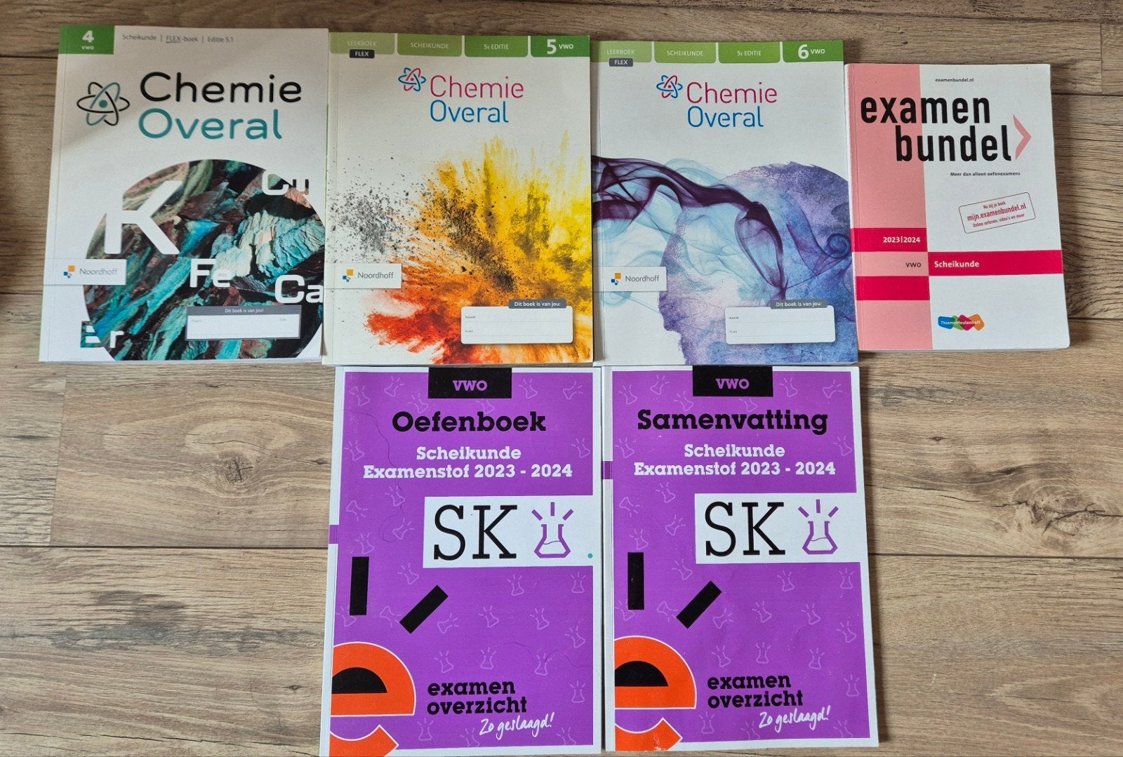 Scheikunde VWO - boekenpakket, Boeken, Ophalen of Verzenden, Zo goed als nieuw, VWO, Scheikunde