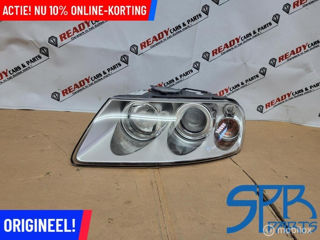 Koplamp LINKS Origineel VW Touareg I 2002-2006 7L6941017AF, Volkswagen, Nieuw, Ophalen of Verzenden