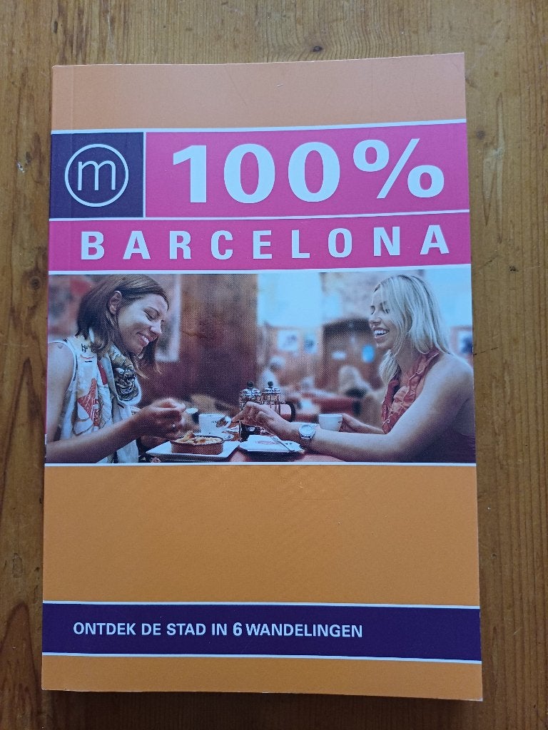 Reisgids 100% Barcelona  , Overige merken, Europa, Ophalen of Verzenden, Zo goed als nieuw