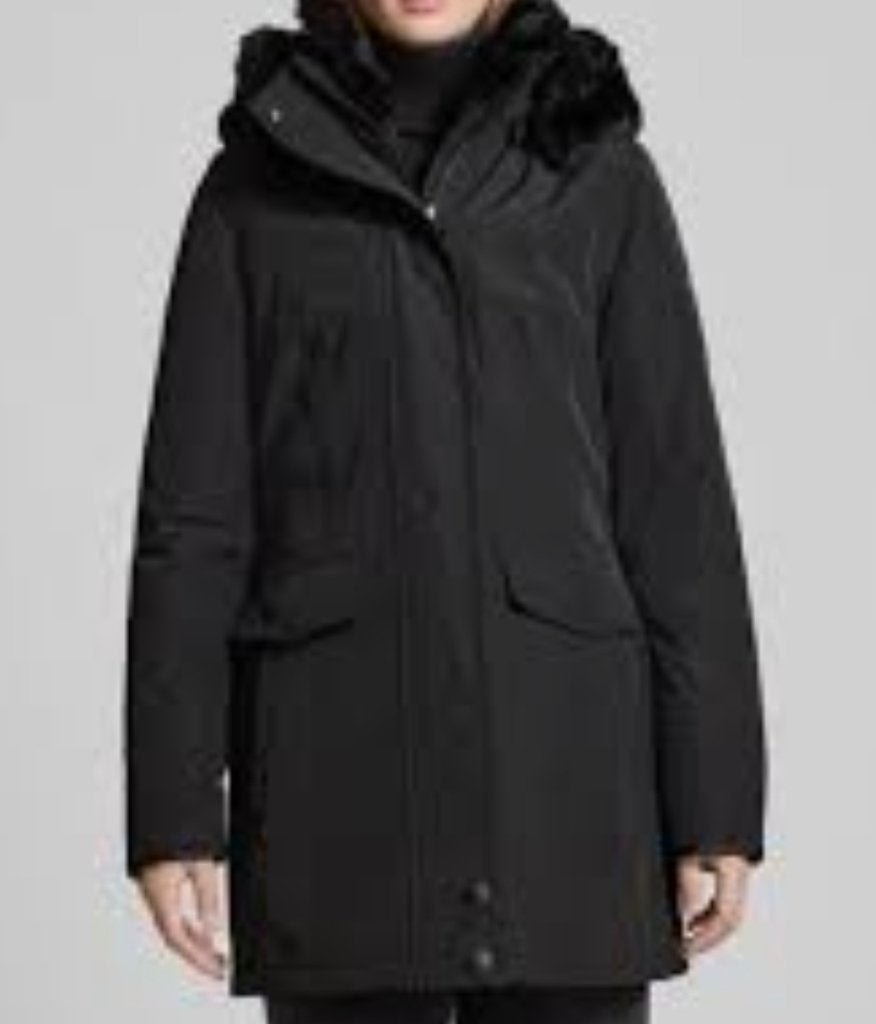 Zwarte parka wellensteyn xl, Wellensteyn, Zwart, Maat 46/48 (XL) of groter, Ophalen of Verzenden