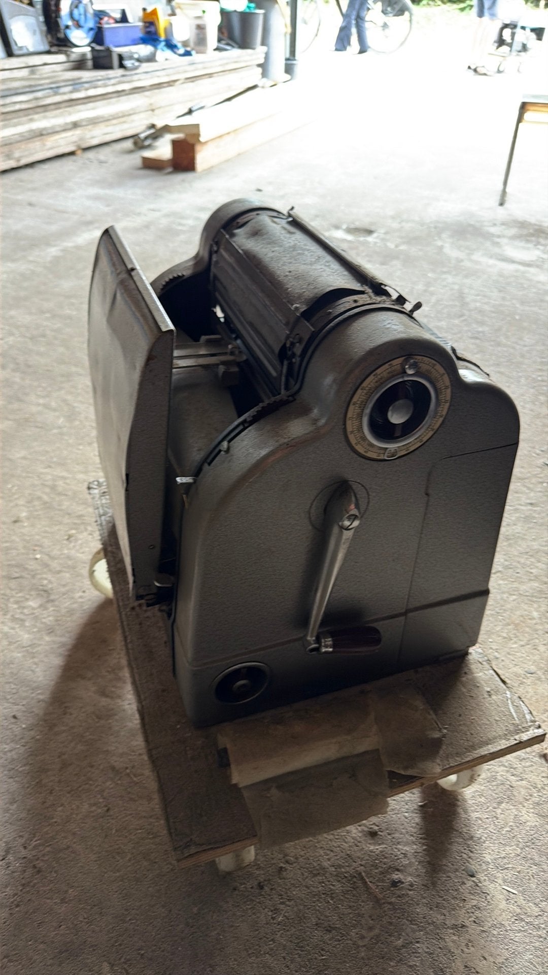 Gestetner stenchilmachine antiek, Ophalen of Verzenden