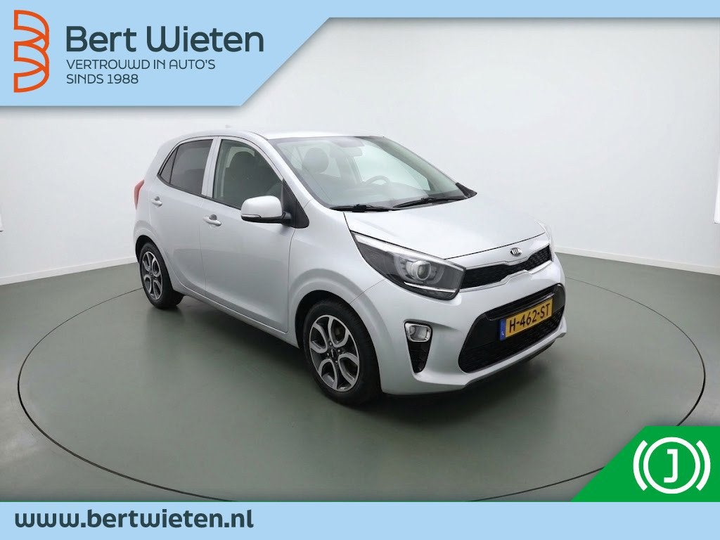 Kia Picanto 1.0 MPi DynamicPlusLine | Geen import | Camera |, Auto's, Dealer onderhouden, Stof, Gebruikt, 4 stoelen