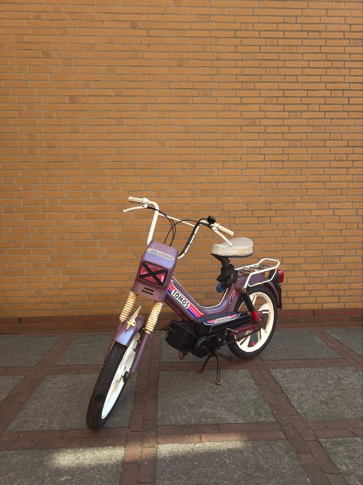 Tomos A35 Disco Brommer - Geel Kenteken (45 km/u), Ophalen, Gebruikt, Maximaal 45 km/u, 49 cc
