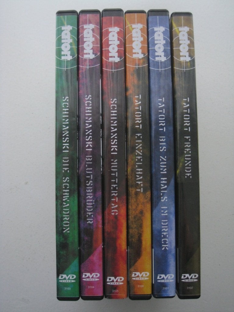 DVD 6 delen Tatort Schimanski, Boxset, Ophalen of Verzenden, Zo goed als nieuw, Vanaf 12 jaar