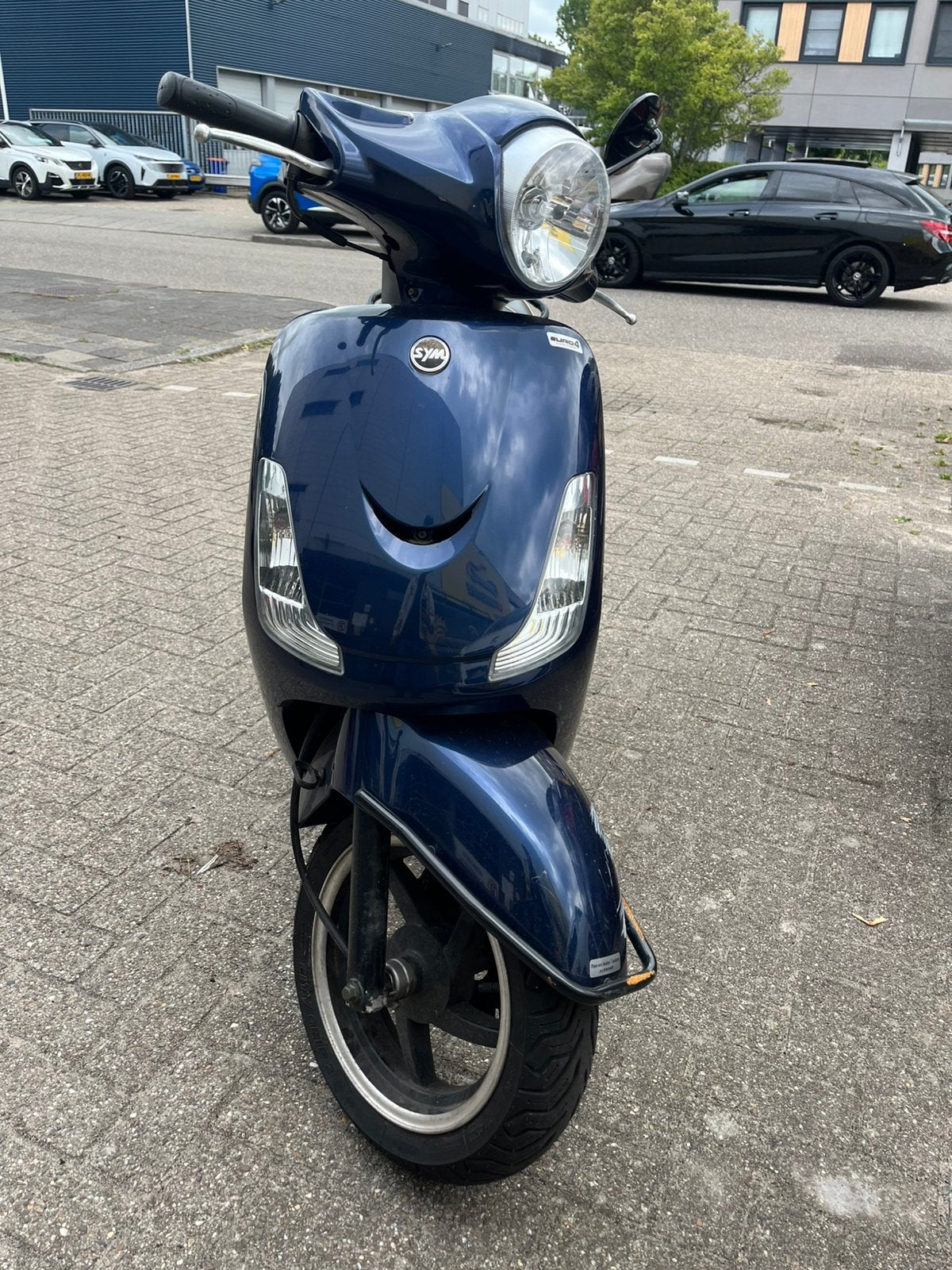 Sym fiddle 2 (2018) Geel kenteken, Fietsen en Brommers, Snorfietsen en Snorscooters, Gebruikt, SYM, Benzine, Ophalen