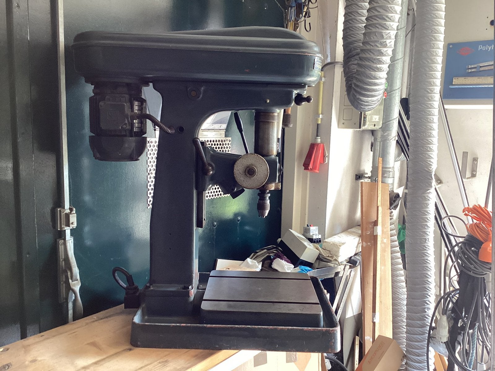 Tafelboormachine, Ophalen, Gebruikt, Boormachine
