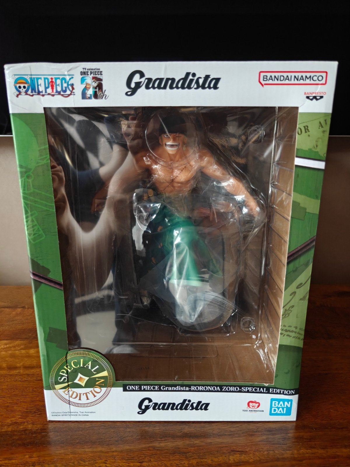 One Piece Grandista -Roronoa Zoro- Special Edition Figuur, Ophalen of Verzenden, Nieuw