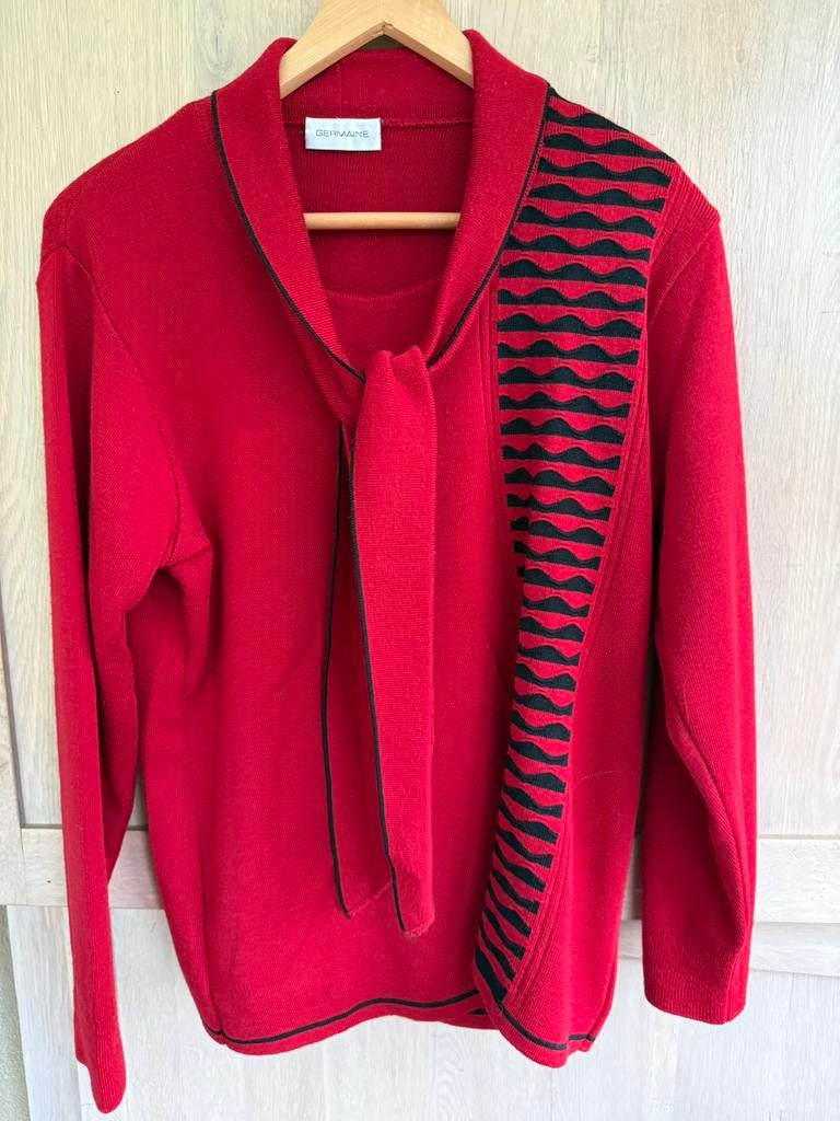 Germaine merino trui 42, Ophalen of Verzenden, Zo goed als nieuw, Maat 42/44 (L)