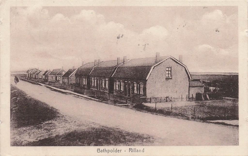 JO550 Rilland-Bath Bathpolder 1930, Verzenden, 1920 tot 1940, Gelopen, Zeeland